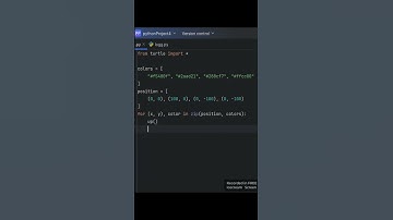 Microsoft logo with python #python #pythonprogramming #programming #code #microsoft #coding
