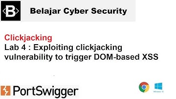 Clickjacking - Lab 4 : Exploiting clickjacking vulnerability to trigger DOM-based XSS