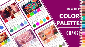 FREE Color Palettes Inside! 🎨 Discover My Master Color Palette Library & Book Collection!
