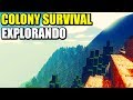 EXPLORANDO LA MONTAÑA DE NIEVE - COLONY SURVIVAL | Gameplay Español