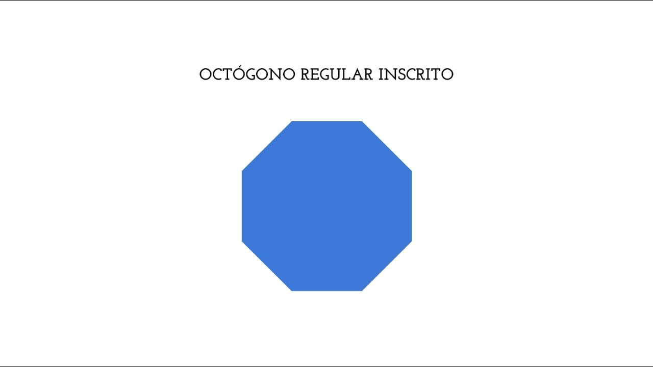 Octógono regular inscrito