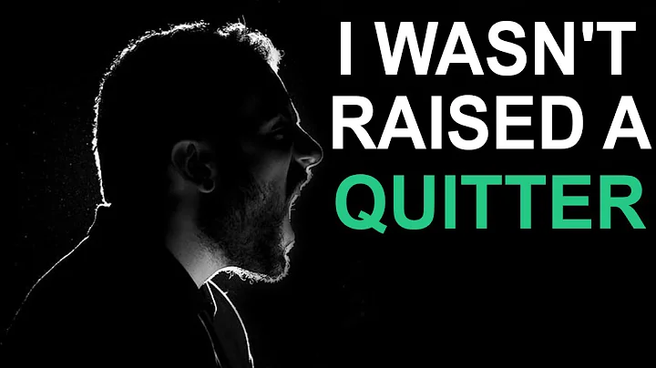 I WASN'T RAISED A QUITTER Walter Bond Motivational Speech