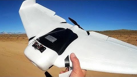 ZOHD Orbit Flying Wing with Gyro Stabilization Flight Test Review