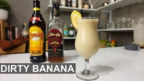 Dirty Banana - RUM, COFFEE & BANANA!