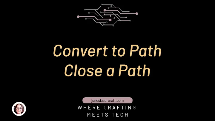 Why won't this shape engrave!? How to Convert to Path & Close a Shape in LightBurn | Quick Laser Tip