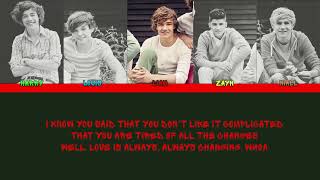 One Direction - Clouds Color Coded Lyrics
