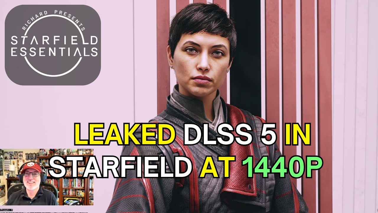 Leaked DLSS 5 in Starfield at 1440p and Improved Settings - Amazing on 40 Series GPU!