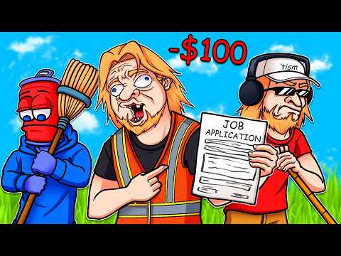 i had to get a real job…