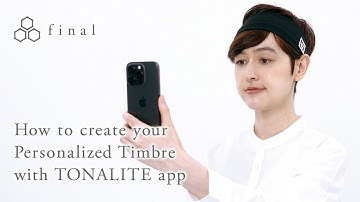 How to create your Personalized Timbre with TONALITE app
