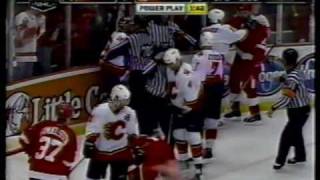 Jamie McLennan Cheap Shot on Johan Franzen