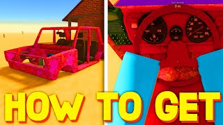 HOW TO START\/DRIVE YOUR CAR in A DUSTY TRIP! ROBLOX