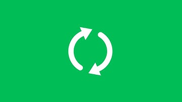 Green Screen Refresh Icon Looping Animation | 4K | Global Kreators