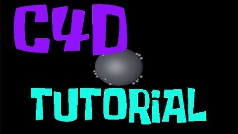 Cinema 4D tutorial-Attractor effect