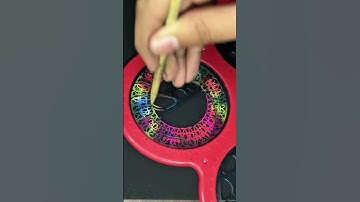 Beautiful ASMR Spirograph Patterns to Help You Sleep.. #art #asmr #satisfying #spirograph #usa