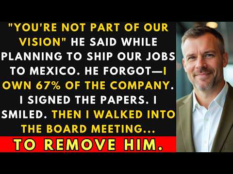 He Tried To Fire Me To Move Jobs To Mexico. He Forgot Who Really Owns The Company.