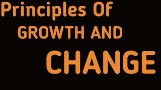 Principles Of Growth And Developement | Motivational | Inspiring