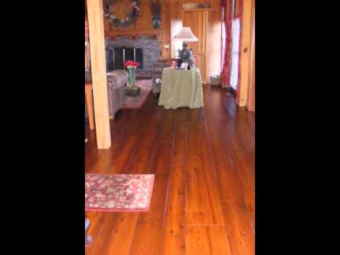 Beautiful Wide Plank Flooring Made From Southern Yellow Pine