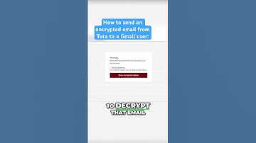 sending encrypted emails to Gmail?