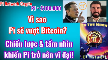 Pi network - Vì sao Pi sẽ vượt Bitcoin? tầm nhìn Pi trở nên vĩ đại.