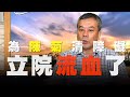 '20.07.14【觀點│唐湘龍時間】為陳菊清障礙，立院流血了