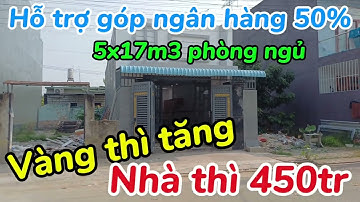 Bán nhà Hóc Môn 5x17m 3 phòng ngủ chỉ 450 triệu Sổ hồng riêng I Nhà giá rẻ Hóc Môn 2025