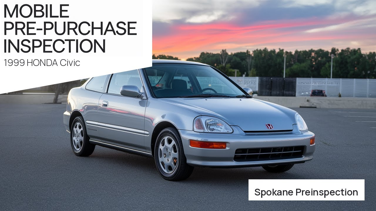 1999 HONDA Civic - Mobile Pre-Purchase Inspection Spokane WA - Spokane Preinspection