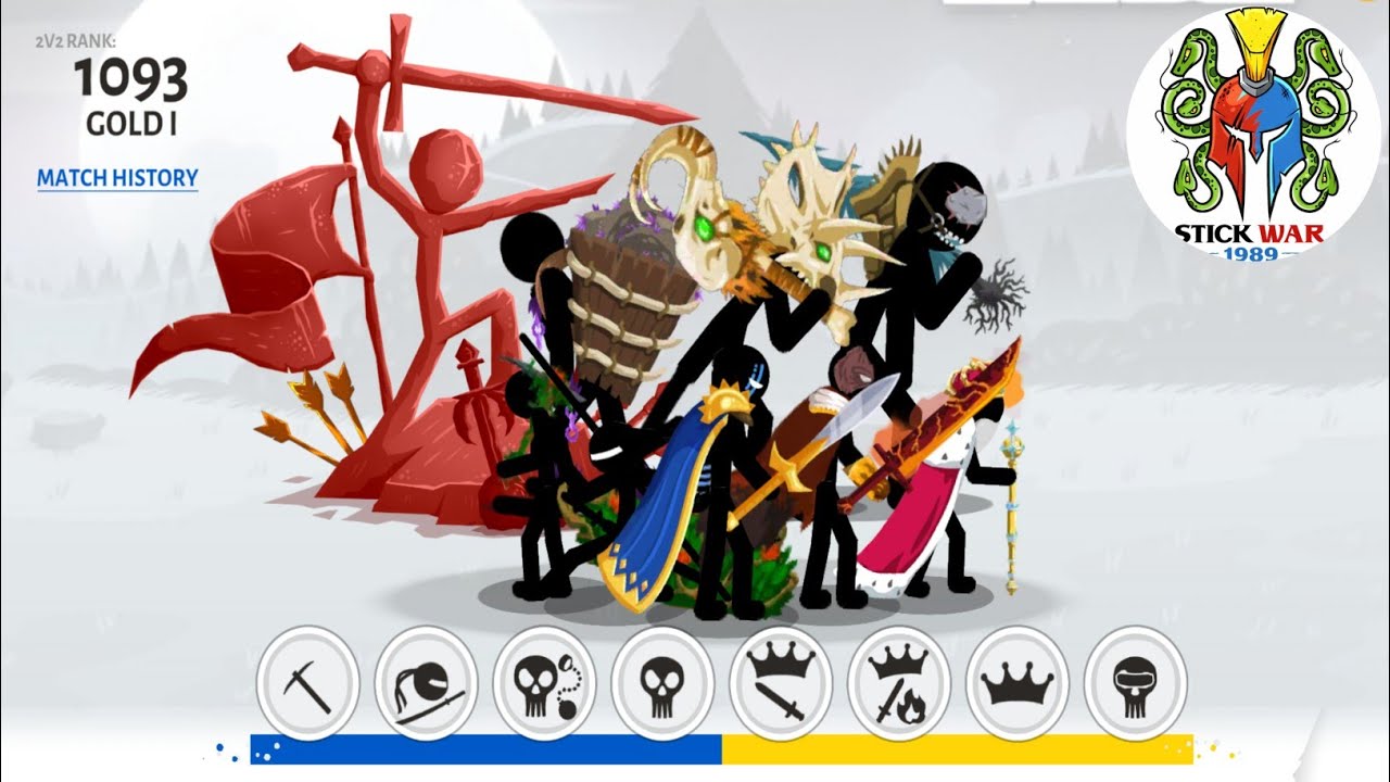 Stick War Saga | PART #06 Epic 2v2 Death Match Battle🔥