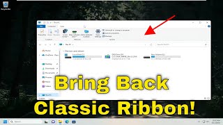 how to restore and back the ribbon in windows 11 file explorer [guide]