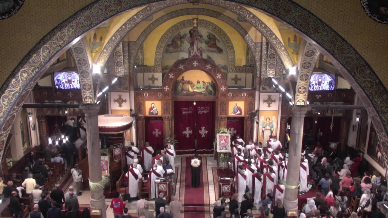 بث مباشر - صلاه رفع بخور عشيه احد الشعانين - السبت 4 ابريل 2026 - كنيسة مارمرقس