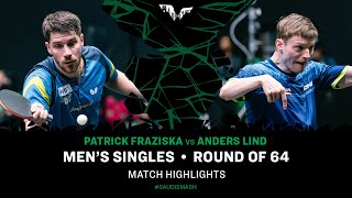 Patrick Fraziska vs Anders Lind | MS R64 | Saudi Smash 2024