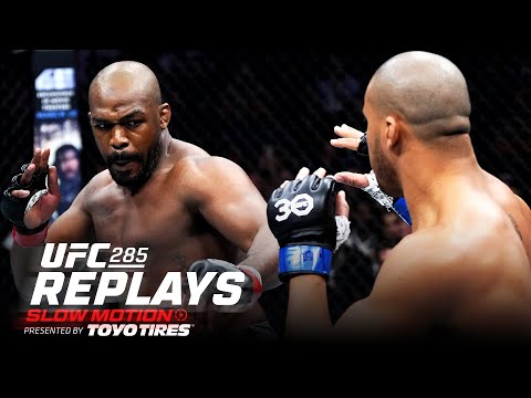 UFC 285 Highlights in SLOW MOTION!