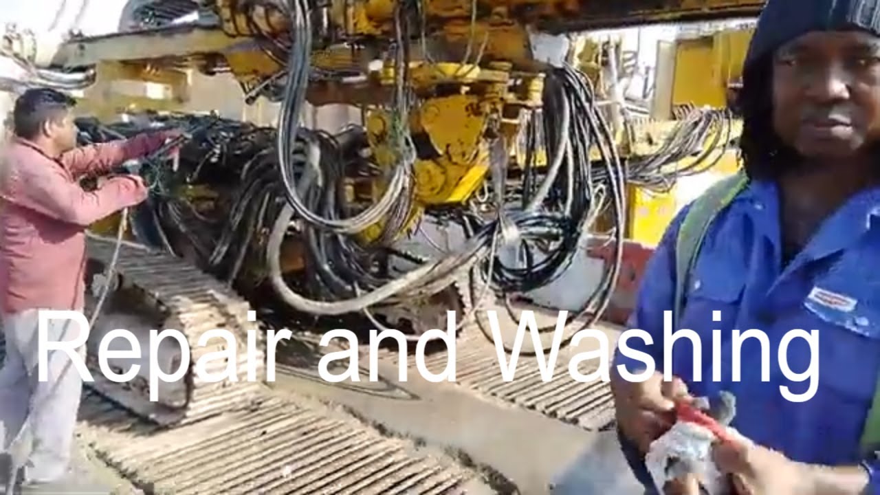 How to Wash Your UBW DRILLING Machine After Repairing JGS TOM WORKSHOP