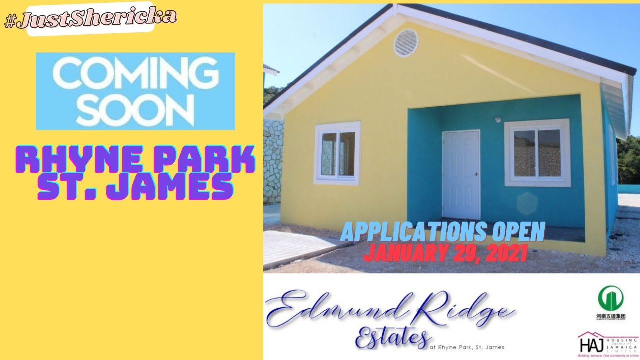 Edmund Ridge Estates Phase One St. James Now Selling New Housing 