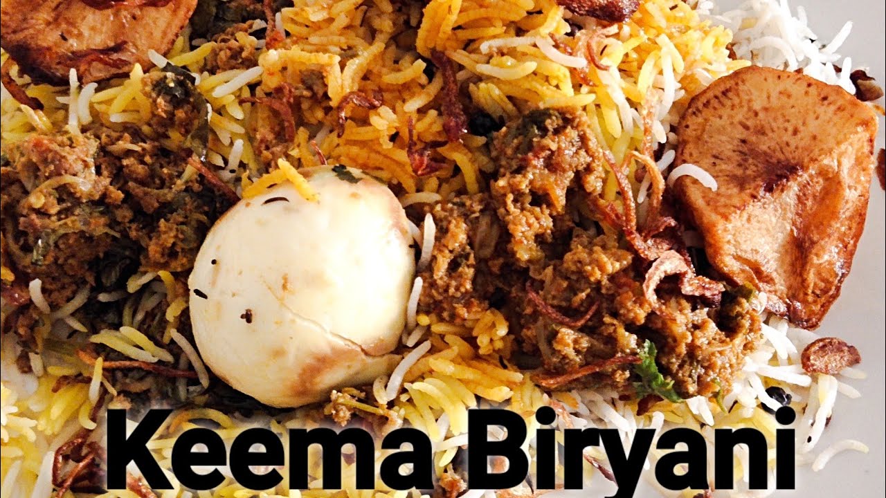 Keema Biryani Recipe How To Make