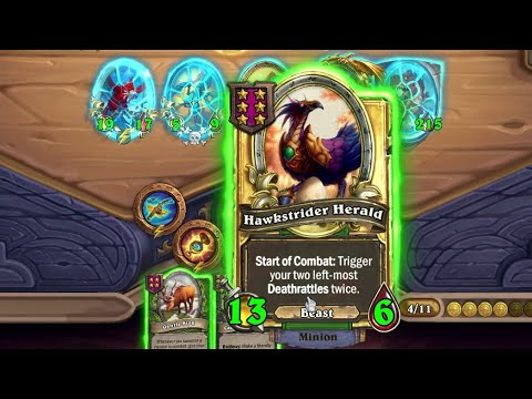 Golden Hawkstrider Herald Powers Up Al'Akir’s Beast Comp!