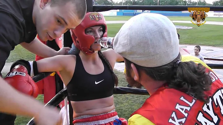Justine Myers vs Destiny Taylor Farang Fight Leagu...