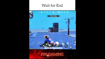 Wait for End l BGMI Short Game Play l Gaming Video Pubg l #shorts