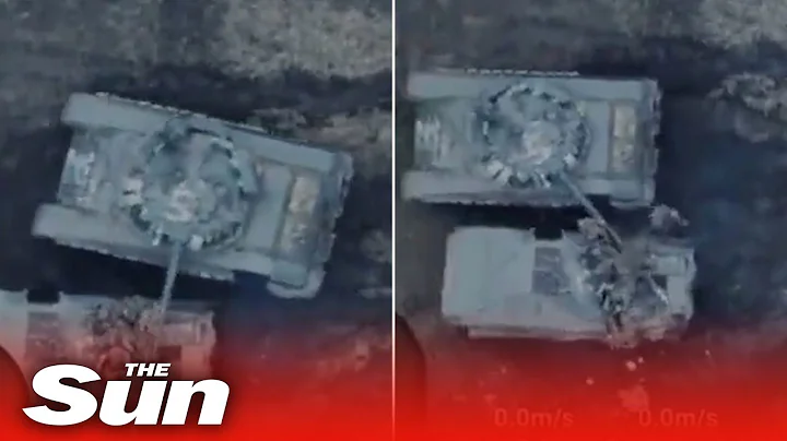 Watch as Russian tank commander takes out FIVE of his own men using turret in blundering footage - DayDayNews