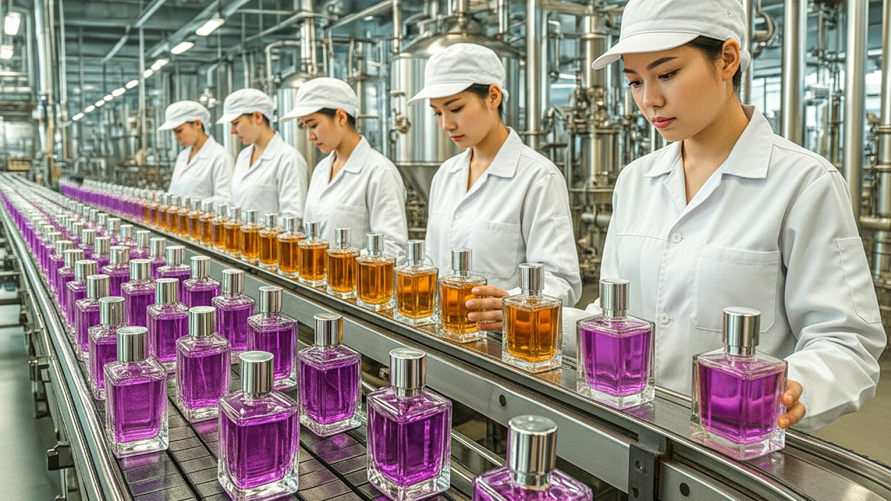How Perfume is Made in Factories — The Secret Behind Liquid Luxury