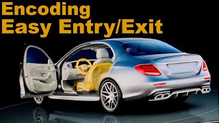 How to Enable the HIDDEN Function Easy Entry/Exit on Mercedes W213, W205, W222 / Easy Entry Mercedes