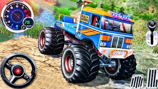 Monster Truck Mountain Offroad Driving - Extreme Hill Climb 4x4 Jeep Driver - Android GamePlay