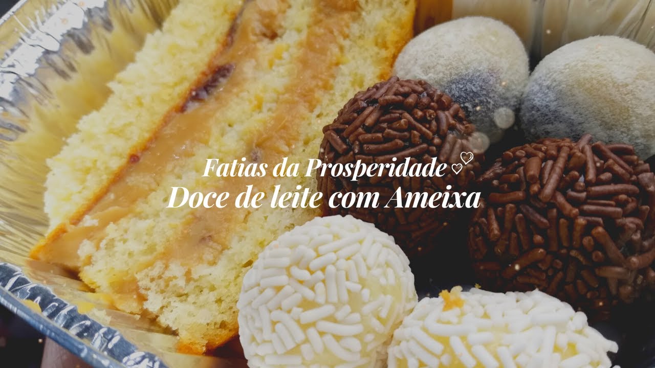 FATIAS DA PROSPERIDADE - DOCE DE LEITE COM AMEIXA
