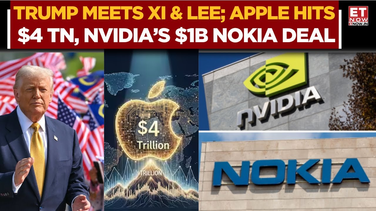 Мировые новости: тур Трампа по Азии, достижение Apple в 4 триллиона долларов и сделка Nvidia-Noki...