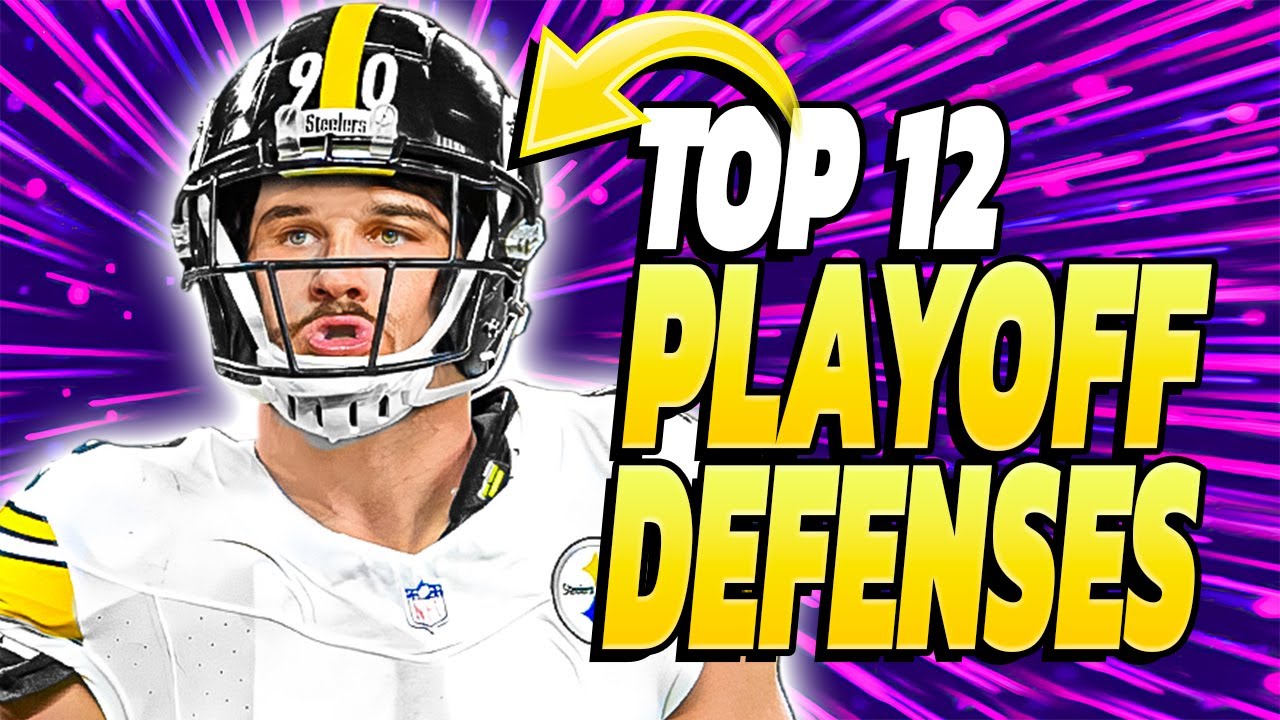 Top 12 Defenses For The Fantasy Football Playoffs! YouTube