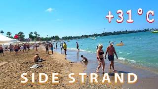 Heute Am Strand In Side, Türkei 16 Juni 2026 31 Grad 1055 Uhr Ürkei