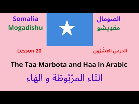       الت اء المر ب وط ة و اله اء  20