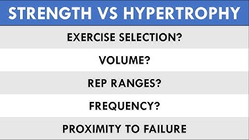 Training for Strength vs. Hypertrophy | Programming Considerations