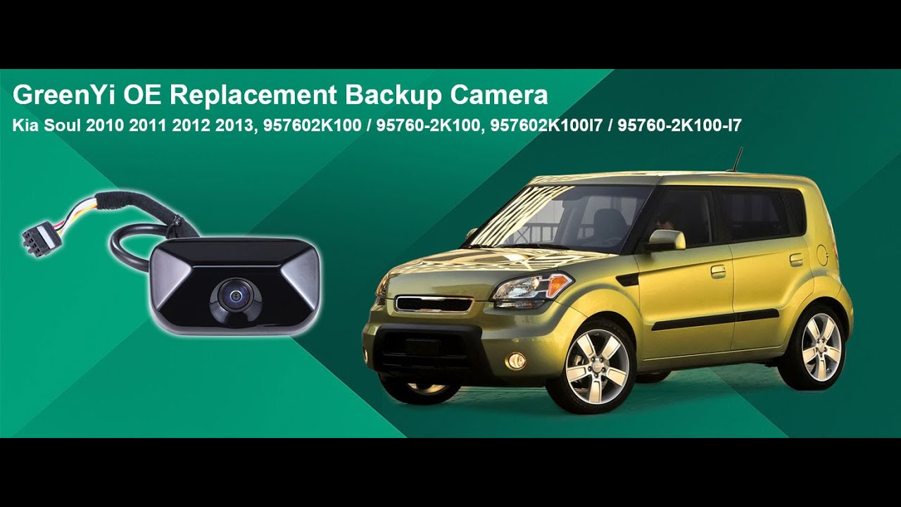 Rear View Backup Camera For Kia Soul 2010-2013 - 95760-2K100-I7 Reverse Assist Camera