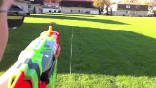 Nerf Vortex Praxis - Range Test (Stock)