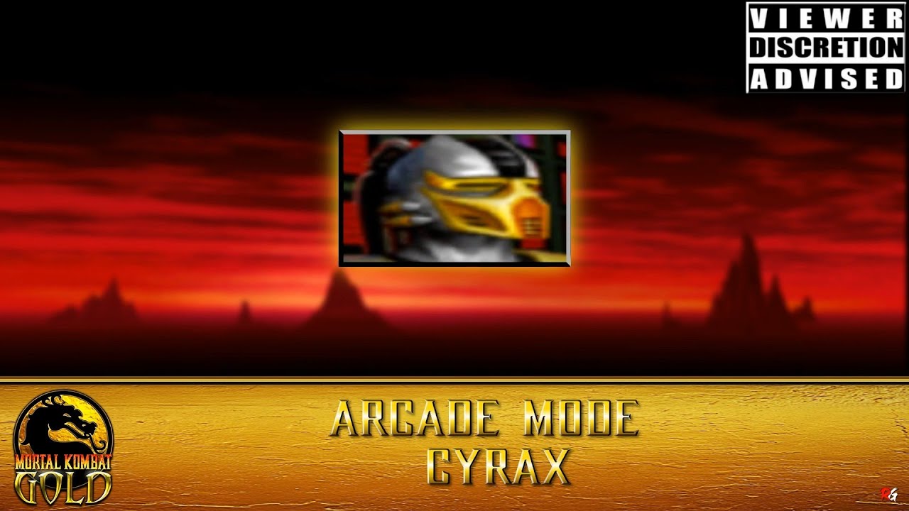 Mortal Kombat Gold (Dreamcast) Arcade as Cyrax 